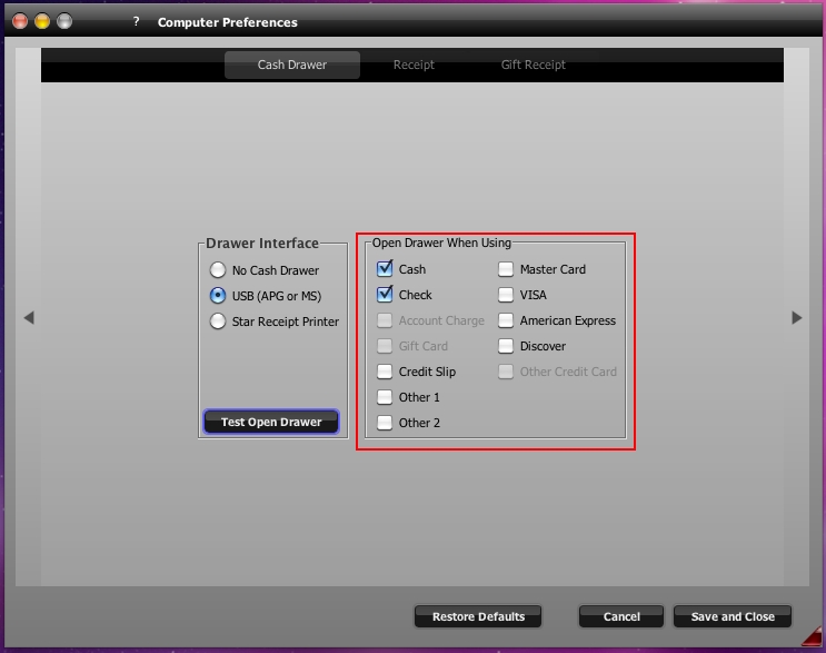 How To Setup A Usb Ms Apg Cash Drawer