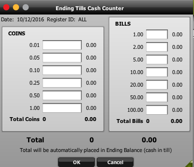 tills end of day procedures 5