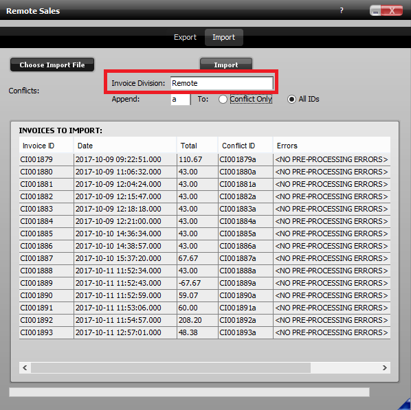 Remote Sales Point of Sale Software 10